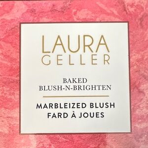 Laura Geller Baked Blush-N-Brighten - Marbleized blush summer orchid NIB